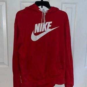 Red Nike Hoodie